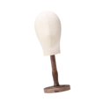 thumbnail image 3 of Bunblic Mannequin Head Multifunctional Hat Rack Standing Stand for Cap Salon Antique color Medium, 3 of 8
