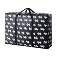thumbnail image 1 of Vaidha Sacs de Rangement Réutilisables Très Grands avec Poignées et Fermetures Éclair Robustes, Sac de Déménagement Lavable Ultra Résistant, Organisateur de Garde-Robe et sous le Lit pour Literie, Couverture, 1 of 2