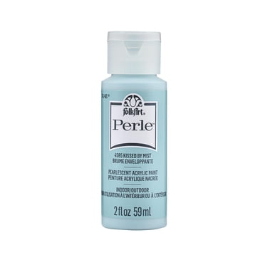 FolkArt Perle Acrylic Craft Paint, Pearlescent Finish, Kissed by Mist, 2 fl oz