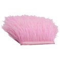 thumbnail image 1 of tredstone 1 Yard Dyed Ostrich Feather Fringe Trim Ribbon Embellishment Light pink, 1 of 8