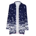 thumbnail image 4 of Cardigans pour Femmes Cardigan à Manches Longues Imprimé Floral Veste en Liquidation, 4 of 5