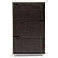 thumbnail image 2 of Baxton Studio Simms Modern Shoe Cabinet in Dark Brown, 2 of 5
