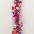 thumbnail image 3 of LSLJS Valentine's Day Heart-shaped Metal Wire Wreath Twisted Shiny Ceiling Decoration, Home Accessories, 3 of 3