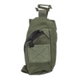 thumbnail image 1 of Outdoor Backpack Shoulder Strap Pouch Clip On Pouch Backpack Attachment Bag for Hikers OD Green, 1 of 15