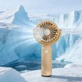 thumbnail image 4 of B Portable Handheld Mini Fan With 180 Degree Rotating Head 3 Speed Settings Removable Washable Mesh Cover Usb Rechargeable Ginger, 4 of 7