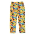 thumbnail image 2 of Pokemon Men's Pikachu Pajama Pants Allover Character Multicolor Lounge Sleep Bottoms, Multicolored, Large, 2 of 6