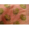 thumbnail image 4 of oneOone Cotton Silk Fabric Peacock Block Decor Fabric Printed BTY 42 Inch Wide, 4 of 4