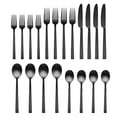 thumbnail image 4 of Better Homes & Gardens River Black Satin 20Pc Flatware Set, 4 of 6