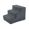 thumbnail image 3 of Dog Stairs Ladder Cat Ramp Pet Stairs Steps Versatile for Indoor Outdoor Use S 3 Step Dark Grey, 3 of 8