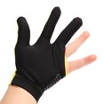 thumbnail image 1 of 3 Fingers Pool Glove, Billiard Pool Gloves Left Hand Quick Dry Flexible Breathable  for Gameplay, 1 of 8