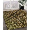 thumbnail image 3 of Ahgly Tapis Rond Lavable en Machine Intérieur Caramel Brun, 3 Pieds Rond, 3 of 7