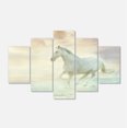 thumbnail image 2 of Cheval Blanc Fantastique - Impression Artistique sur Toile d'Animal, 2 of 3