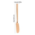 thumbnail image 2 of Amzcrzy Kitchen Appliances 304 Stainless Steel Knife Western Knife Kitchen Tools Metal Knife Cream Decorating Knife A Tableware Kitchen Utensils Set Kitchen Gadgets Kitchen Essentials, 2 of 5