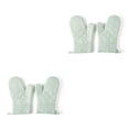 thumbnail image 3 of QualitChoice 1 Paire de Gants de Four en Polyester Mitaines Résistantes à la Chaleur pour Cuisine Micro-Ondes Vert 2Ensemble, 3 of 6