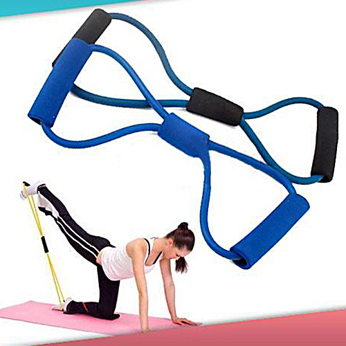 Lubelski Fitness Equipment Resistance Band Elastic Gym Workout Training Yoga Tube Rope