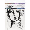 thumbnail image 1 of Dina Wakley Media Collage Tissue Paper  7.5"X10" 20/Pkg-Faces, 1 of 2