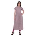 thumbnail image 1 of Moomaya Kurta à Manches Courtes Tunique d'Été Imprimée Kurtis à Fente avant pour Femmes, 1 of 5