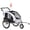 White, variant on Aosom Dog Bike TAosom Dog Bike Trailer & Pet Stroller 2-in-1 with Suspension, White