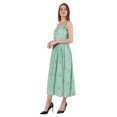 thumbnail image 3 of Phagun Robe d'Été Décontractée Ample pour Femme, Longue, Sans Manches, Maxi, Robe d'Été pour Plage et Villégiature, 3 of 7