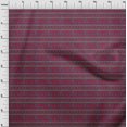 thumbnail image 3 of oneOone Polyester Lycra Fabric Stripe|Leaves & Floral Block Printed Craft Fabric BTY 56 Inch Wide, 3 of 4