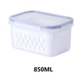 thumbnail image 2 of Dvkptbk Airtight Fruit Storage Containers For Fridge With Lids & Handle, Bpa-Freesssssssss Food Storage Container With 4 Removable Colanders, Berry Vegetable Fresh Produce ., 2 of 6