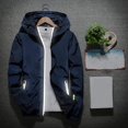 thumbnail image 2 of ORUYROP Sweat à Capuche Zippé pour Hommes, Mode Automne/hiver 2023, Veste Décontractée à Manches Longues, 2 of 6