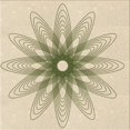 thumbnail image 1 of Ahgly Company Machine Washable Indoor Square Transitional Moccasin Beige Area Rugs, 7' Square, 1 of 7