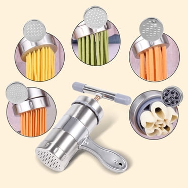 LHCER Machine à Pâtes et à Nouilles, Machine à Pâtes, Presse à Nouilles, Coupe-Spaghettis Haute Efficacité, Cuisine pour Restaurant et Maison