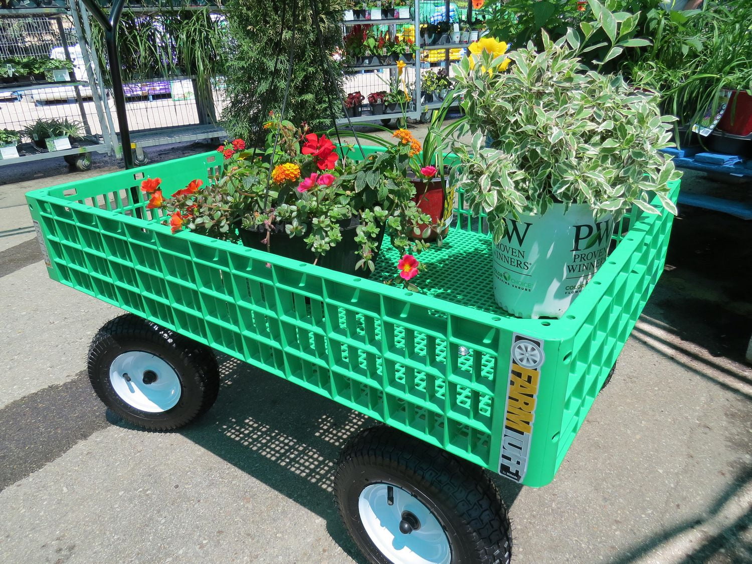 Millside Le chariot de caisse