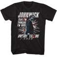 thumbnail image 1 of John Wick I'm Thinking I'm Back Black T-Shirt, 1 of 2