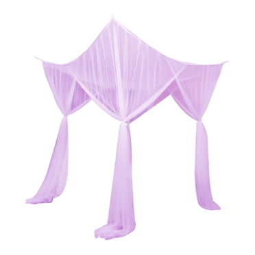 4 Openings Bed Canopy Net Kids Bed Tent Bed Canopy Curtains for Adult Girls