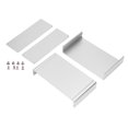 thumbnail image 2 of Aluminium Electric Box, Waterproof 62x178x100mm Silver Junction Case Wide Use  For DIY, 2 of 8