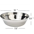 thumbnail image 2 of Kekow Large Stainless Steel Mixing Bowls Serving Bowl Set Of 4, 2 of 5
