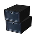 thumbnail image 3 of Chmadoxn Storage Trunks,Closet Organizers and Storage, Folding Storage Thickened Transparent Shoe Box Drawer Type Combination Shoe Storage Box Plastic Shoe Box,men Style shoe storage, 3 of 3