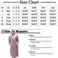 thumbnail image 3 of Meichang Peignoir pour Femmes en Flanelle à Capuche Pyjamas Robes Imprimé Floral Manches Longues Poches Robe de Chambre Douillette Hiver Longues Robes, 3 of 3