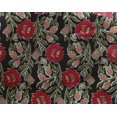 thumbnail image 4 of oneOone Georgette Viscose Fabric Leaves & Floral Block Print Fabric By Yard 42 Inch Wide, 4 of 5