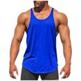 thumbnail image 1 of 70% Off! Grrvtrz Men's Stringer Bodybuilding Workout Gym Tank Tops Training Y Back Cut Off Sleeveless Shirts, 1 of 7
