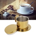 thumbnail image 4 of Vietnamese Coffee Filter Coffee Maker Pot Food-grade Coffee Drip Filter, Coffee Drip Pot, For Home Kitchen Gloss Gold, 4 of 8
