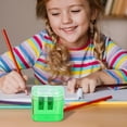 thumbnail image 3 of Covered Pencil Sharpener for Crafting and School Use Compact Handheld Hole Sharpener for Children Adults Students and Families, 3 of 4