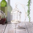 thumbnail image 1 of Modern Iron Candle Holder, Hollow Out Cage Design, Durable, for Home Decoration, 1 of 8