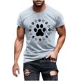 thumbnail image 2 of LSLJS T-Shirt Long Sleeve Round Neck Color Match Mode Automne, Men's Athletic Shirts & Tees Gifts for Men, 2 of 5