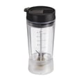 thumbnail image 3 of Hamilton Beach Personal Blender with Leak-Proof Travel Lid, Stainless Steel Blades, 14 oz Jar, 300W Peak Power, Black, 51190C, 3 of 6