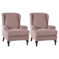thumbnail image 1 of tredstone 2x Breathable Armchair Cover Stay Fresh And Comfortable In Any Weather Soft khaki, 1 of 6