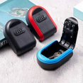 thumbnail image 2 of Wall Mount Key Storage Secret Box Organizer 4 Digit Combination Password Security Code Lock ,Easy to Use, 2 of 5