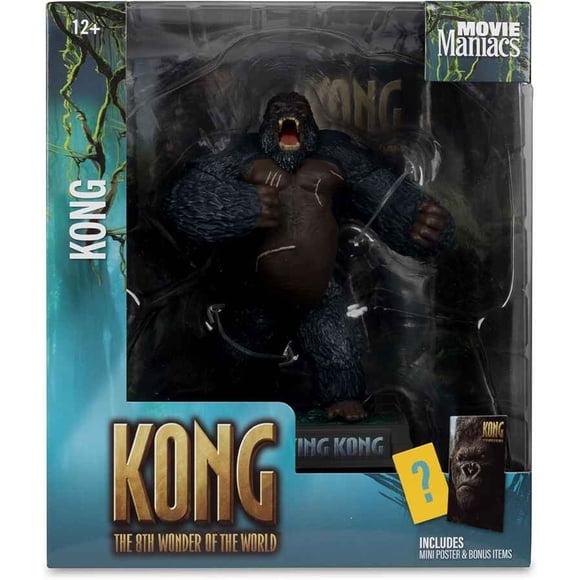 Movie Maniacs NBC Wave 2 King Kong 2005 6-Inch Posed Figure