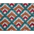 thumbnail image 4 of oneOone Polyester Lycra Fabric Argyle Style Ikat Printed Fabric 1 Yard 56 Inch Wide, 4 of 4