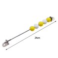 thumbnail image 4 of lionlar Busy Board DIY Accessories Basic Skill Sensory Toy Learning Activities Board Toy Yellow, 4 of 5