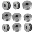 thumbnail image 2 of V-Belt pulley A Type Double Slot Pulley Motor Cast Iron Dia Power Tool Accessory, 2 of 7