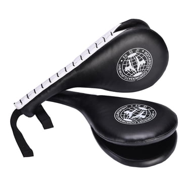 WALFRONT Karate Kickboxing Training Pad, Targets Training Paddles Double Face Tae Kwon Pads, Taekwondo Training Kick Pad, Target Tae Kwon Do Karate Kickboxing Training TKD Kicking Pad Pract