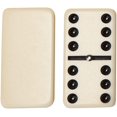 thumbnail image 3 of WE Games Dominos Double Six avec Toupies Ivoire, Format Boîte de Nuit Familles, Soirée Jeux, 3 of 4